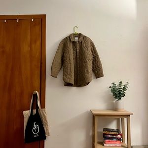 Madewell- Quilted Belrose Shirt-Jacket